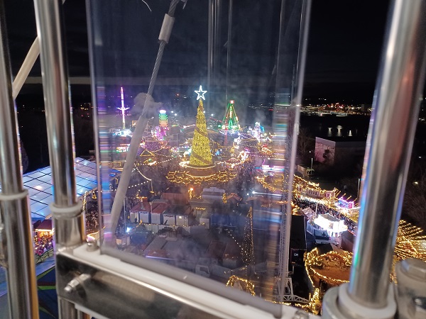 Cranger Weihnachtszauber - Blick vom Risenrad