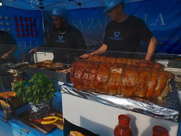 Porchetta - Spanferkel